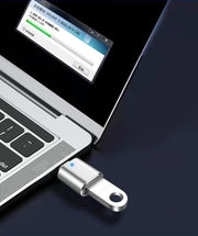 変換アダプター USB3.0 USB-A メス to USB-C Type-C オス OTG 充電 高速データ転送 携帯 持ち運び