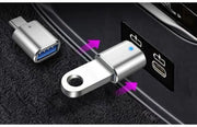 変換アダプター USB3.0 USB-A メス to USB-C Type-C オス OTG 充電 高速データ転送 携帯 持ち運び