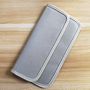 スマホケース 電磁波遮断ポーチ 電磁波遮断ケース スキミング対策 スマートフォン用 男女兼用 ソフトケース リモコンキー 電波遮断 横型