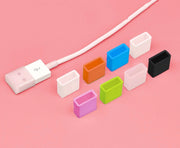 USBキャップ 同色2個セット Type-A コネクタカバー 先端キャップ フタ 蓋 汚れ防止 防塵 シンプル カラバリ豊富 USBメモリ USBケーブル 充電ケーブル