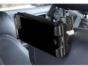 車用スマホホルダー タブレットホルダー 車載 後部座席 ヘッドレスト 360度回転 取り付け簡単 携帯ホルダー カー用品 固定 動画視聴 ドライブ お出掛け スマートフォン タブレット 便利