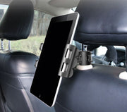 車用スマホホルダー タブレットホルダー 車載 後部座席 ヘッドレスト 360度回転 取り付け簡単 携帯ホルダー カー用品 固定 動画視聴 ドライブ お出掛け スマートフォン タブレット 便利
