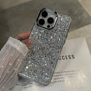 iPhone用ケース カバー スマホケース 耐衝撃 背面保護 ラメ キラキラ 17 16 15 14 13 ProMax Air plus