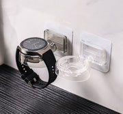 充電スタンド 腕時計用 スマートウォッチ 粘着テープ 貼り付け アクセサリー 充電 スタンド ウォールシェルフ シンプル コンパクト スタイリッシュ 便利