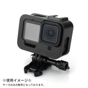 保護フレーム GoPro用 HERO用13 12 11 10 9対応 カメラケージ ホットシュー付き 外装ケース スポーツ撮影用品 ゴープロ用