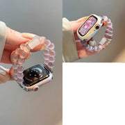 スマートウォッチバンド スマートウォッチベルト レディース 女性 スマートウォッチ用アクセサリー 交換ベルト AppleWatch用 ブレスレット風 カジュアル ポップ フェミニン 可愛い かわいい キュート おしゃれ