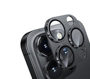カメラレンズカバー iPhone用 スマホ用 2個セット 強化ガラス 全面保護 アーマータイプ マット調 傷防止 汚れ防止 貼り付け式 保護フィルム スマホアクセサリー