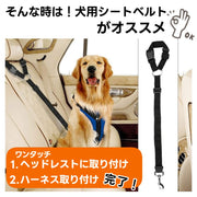 犬用シートベルト リード ベルト紐 ヘッドレスト 車用品 車用リード ペットグッズ ペット用品 ドライブ アウトドア 犬 猫 ドッグ キャット 長さ調節可 牽引紐 リーシュ お出かけ 伸縮 固定用 フック バックル ナスカン 無地 シンプル カジュアル 単色 便利グッズ 青 黒 赤 紫 緑 ピンク