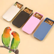 鳥用フードボックス バードフィーダー 給餌器 挿し餌 エサ入れ 虫入れ えさ箱 携帯 持ち運び 小鳥 ペット用品 保存容器 収納ストッカー 小物入れ