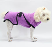 バスローブ ガウン ペット用品 Lサイズ XLサイズ 中型犬 大型犬 わんちゃん用 犬用 ペットタオル 犬用タオル シャワー お風呂 水浴び 散歩