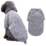ドッグウェア ペットウェア 犬服 猫服 小型犬 ペット服 トレーナー キャットウエア 裏起毛 袖あり プルオーバー 丸首 お散歩 お出掛け 防寒 杢調 シンプル 無地 単色 ペット用品 いぬ イヌ ねこ ネコ