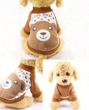 ペット用トレーナー ペットウェア トップス プルオーバー 犬用 猫用 イヌ ネコ 洋服 小型犬 中型犬 あたたかい 秋 冬 防寒 お散歩 かわいい