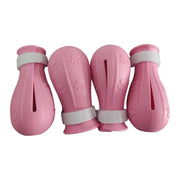 猫用足カバー ペット用品 猫靴 手袋 爪カバー シリコン 爪切り 病院 お風呂 爪保護 便利 簡単 緑 ピンク