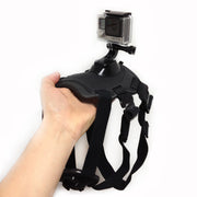 犬用チェストマウントハーネス Gopro用 カメラ固定用ハーネス カメラ固定用胴輪 ドッグハーネス ドッグマウント 中型犬 大型犬 カメラ取り付けグッズ カメラアクセサリー チェストストラップ ペットグッズ 犬用品 いぬ用 イヌ用