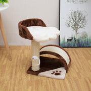 キャットタワー 猫用おもちゃ ペット用品 サイザル麻 爪とぎポスト 猫ハウス 据え置き型 玩具 ふわふわ ストレス解消 運動不足解消 ネズミのオモチャ スクラッチ クライミング 猫じゃらし 一人遊び 引っ掻き 肉球モチーフ 三角形 紐付き ボール 玉 グレー ピンク ブラウン 室用 ねこ ネコ CAT