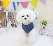 犬服 ドッグウェア ペット服 犬用 小型犬 子犬 ペット用品 ペットグッズ ベスト ノースリーブ プルオーバー 無地 シンプル おしゃれ お出かけ お散歩