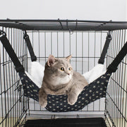 猫用ハンモック 猫用ベッド 吊り下げ型ベッド ペット用品 起毛 暖かい 秋冬用 ネコ ねこ フック 寝床 寝具 ペットグッズ ブランコ 揺れる かわいい
