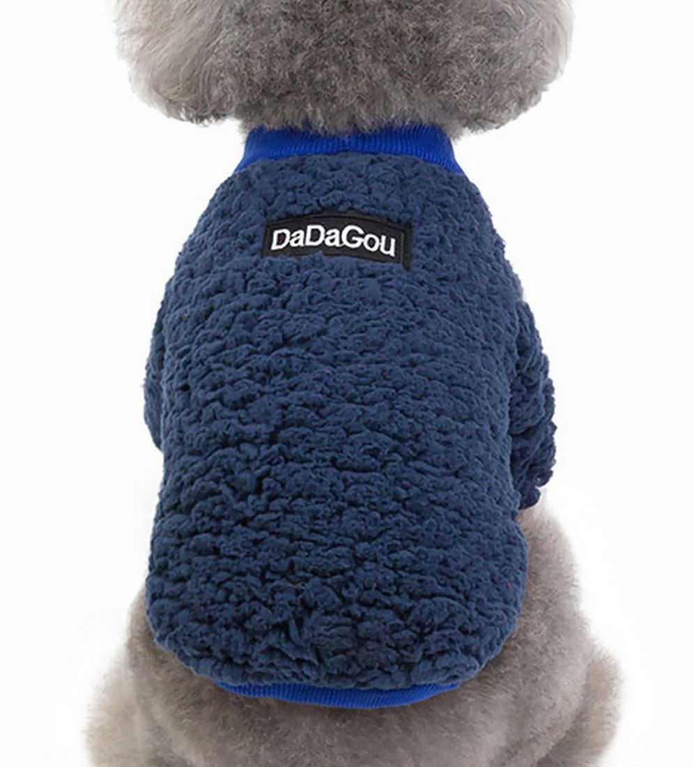 ドッグウェア 犬服 ペット服 ペット用品 ジャケット ブルゾン ブルー バリエーション画像