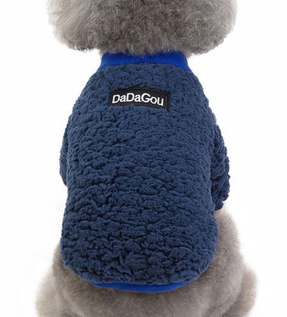 ドッグウェア 犬服 ペット服 ペット用品 ジャケット ブルゾン ブルー バリエーション画像