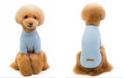 ペットウェア ドッグウェア Tシャツ 犬服 犬用 ペット用品 小型犬 袖あり 無地 シンプル おしゃれ かわいい お散歩 くすみカラー わんちゃん