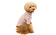 ペットウェア ドッグウェア Tシャツ 犬服 犬用 ペット用品 小型犬 袖あり 無地 シンプル おしゃれ かわいい お散歩 くすみカラー わんちゃん