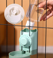 ペット用給水器 ケージ取付 自動給水器 500ml 犬用 猫用 ペット用水入れ 水分補給 水飲み器 容器 ドッグ キャット いぬ イヌ ねこ ネコ お留守番