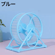 ランニングホイール 回し車 小動物用おもちゃ ハムスター リス マウス 置き型 回転 直径12cm ストレス解消 遊び ペット用品