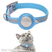 ネコ用首輪 猫用首輪 猫用カラー ネコ用カラー チョーカー Air Tagケース付き ペット用品 ペットグッズ ゴム入り 一部ゴム 迷子防止 Dカン バックル フェイクレザー 反射材 ドライバー付属 ドライバーセット ツートンカラー バイカラー シンプル カジュアル かわいい 可愛い キュート