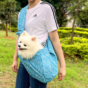 ペットスリング ペット 犬 猫 小型犬 キャリーバッグ スリングバッグ 抱っこバッグ ポケット付き ドッグスリング ショルダーキャリー 抱っこ紐 飛び出し防止 抱っこひも だっこひ