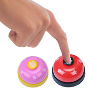 トレーニングベル ペット用 呼び鈴 卓上ベル チャイム コールベル ペットトレーニング ペット用品 犬 猫 ペットグッズ 遊び 知育 コミュニケーションツール 肉球 かわいい おしゃれ キュート 受付 レジカウンター