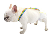 オムツサスペンダー 犬用 猫用 ペット用 3点留め 2点留め サイズ調整可能 クリップ ズレ防止 おしっこ対策 マナーパンツ 生理 小型犬 中型犬 大型犬 ネコ イヌ 室内 お出かけ お散歩 わんちゃん 無地 ブラック レインボー 虹 ペット用品 ペットグッズ dog ドッグ