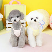 ドッグウェア キャミソール キャミ トップス 犬服 犬の服 ペットウェア ペット用品 小型犬 中型犬 リブ リボン かわいい おしゃれ
