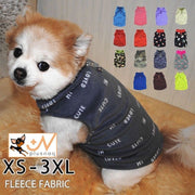 ドッグウェア 犬服 ベスト ペット用 犬用 子犬 小型 中型 大型 フリース 無地 チェック 迷彩 クリスマス柄 ドクロ 骸骨 英字 オス用 メス用 かわいい おしゃれ
