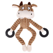 ペット用おもちゃ 噛むおもちゃ ぬいぐるみ 玩具 音が鳴る 音が出る ストレス解消 歯磨き効果 犬 イヌ 猫 ネコ ペット用品 おもちゃ オモチャ ペットグッズ 犬グッズ 猫グッズ
