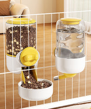 ペット用給餌器 給水器 ケージ固定 自動給餌器 自動給水器 犬用 猫用 エサ入れ 餌やり オートフィーダー フードボウル 食器 容器 水分補給 水入れ 水飲み器 お留守番 ドッグ キャット いぬ イヌ ねこ ネコ おしゃれ シンプル