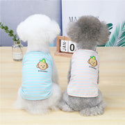 ペットウェア キャミソール 犬用 猫用 洋服 ドッグウェア キャットウェア 袖なし 英字ロゴ プリント イラスト ボーダー柄 おしゃれ かわいい お散歩 お出かけ 普段使い ペット服 犬の服 猫の服