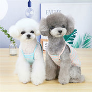 ペットウェア キャミソール 犬用 猫用 洋服 ドッグウェア キャットウェア 袖なし 英字ロゴ プリント イラスト ボーダー柄 おしゃれ かわいい お散歩 お出かけ 普段使い ペット服 犬の服 猫の服