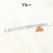 首輪 猫用 ネコ CAT ペット用品 虹 レインボー チャーム 星柄 スター ワンタッチバックル サイズ調整可能 カジュアル お洒落 可愛い ペットグッズ