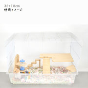 ハムスター プラットフォーム 階段 スロープ付 小動物用 台 ステージ ステップ 遊び場 給餌場 休憩スペース 木製 ケージ内装 ハウス装飾 インテリア ペット用品 リス マウス モモンガ
