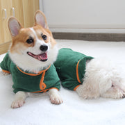 バスローブ ガウン XS-Sサイズ ペット用品 小型犬 中型犬 わんちゃん用 犬用品 ペットタオル 犬用タオル 水遊び お風呂
