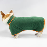 バスローブ ガウン XS-Sサイズ ペット用品 小型犬 中型犬 わんちゃん用 犬用品 ペットタオル 犬用タオル 水遊び お風呂
