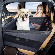 カーシート ドライブシート 犬 いぬ ペット用 便利 防汚 車用 車載 カー用品 汚れ防止 ポケット付き リアシート 後部座席用 取り付け簡単 お出かけ 旅行 レジャー アウトドア 簡単装着