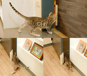 ペットドア 猫ドア キャットドア ねこ ネコ 犬 ペット用品 引き戸 猫ドア 取り付け簡単 穴あけ不要 半自動 出入口 出入り口 勝手口 玄関 扉 室内 工事不要 開閉自由 冷暖房対策 小型犬 中型犬 大型犬