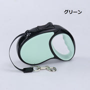 伸縮リード ペット用品 ペットグッズ 犬 イヌ 3m 5m 自動巻き取り式 お散歩紐 リーシュ 引きひも シンプル お出かけ