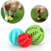 おやつボール ペット用 噛むおもちゃ 犬用 猫用 フードボール 直径5cm 6cm 7cm 餌入れボール エサ入れボール トレーニング 訓練 ストレス解消 運動不足 デンタルケア 単色 ソリッドカラー ドッググッズ 犬用品 イヌ用 いぬ用 ネコ用 ねこ用