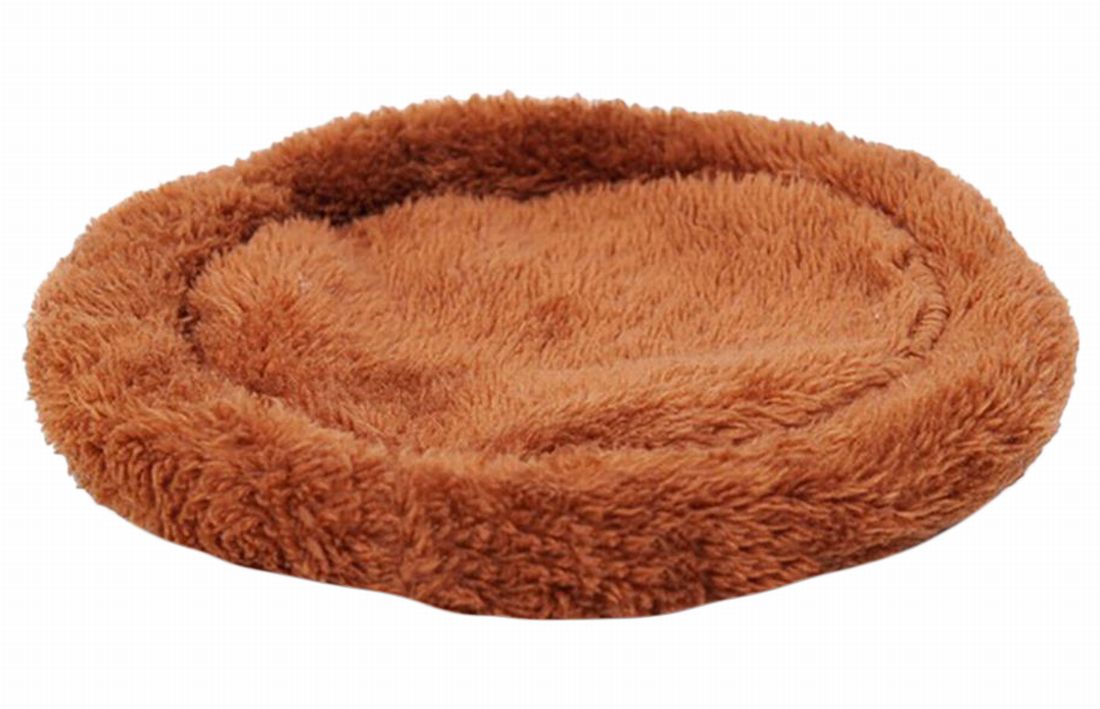 小動物用ベッド クッション 座布団 ペット用品 小型ペット ハムスター モルモット フェレット リラックススペース ベッドスペース 丸型 ふかふか やわらかい かわいい あたたかい