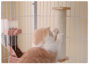 爪とぎ 猫用 ペット用 ケージ取り付け つめとぎ 爪ケア お手入れ 爪研ぎ タワー ミニ 麻縄 猫用ポール おしゃれ かわいい 爪みがき ねこ ネコ キャット グルーミング用品 爪のケア