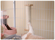 爪とぎ 猫用 ペット用 ケージ取り付け つめとぎ 爪ケア お手入れ 爪研ぎ タワー ミニ 麻縄 猫用ポール おしゃれ かわいい 爪みがき ねこ ネコ キャット グルーミング用品 爪のケア