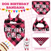 ペット用 コスプレ コスチューム セット 誕生日 バースデー お祝い 帽子 仮装 衣装 犬 ガーランド 蝶ネクタイ バンダナ よだれかけ スタイ 愛犬 ペット メス オス 小型犬 中型犬 大型犬 服 ペット用品 ドックウェア 可愛い かわいい パーティー