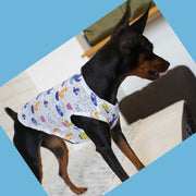 ドッグウェア キャットウェア ペットウェア 犬 犬服 犬の服 犬用 猫 猫の服 猫用 ペット用 タンクトップ ノースリーブ 薄手 カットソー プルオーバー 通気性 洋服 可愛い かわいい アニマル柄 動物 ウサギ サボテン 目玉焼き フラミンゴ 超小型犬 小型犬
